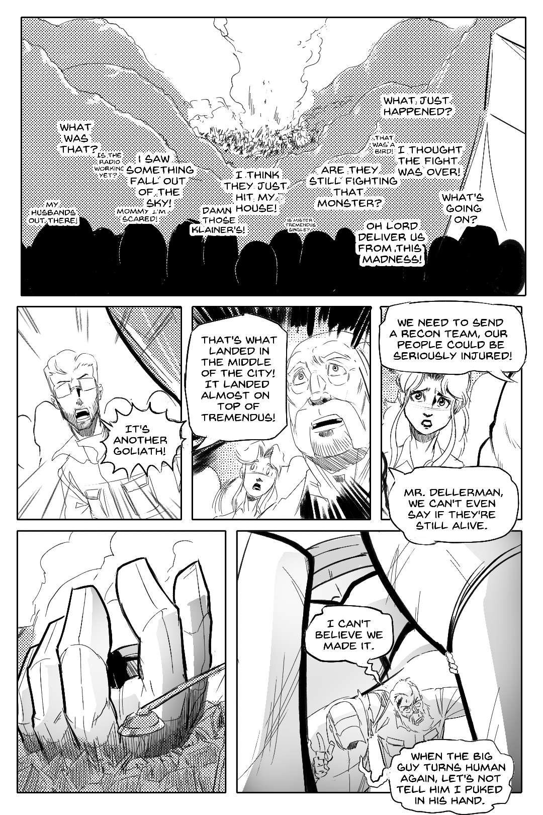 The Gloves Are Off panel 3